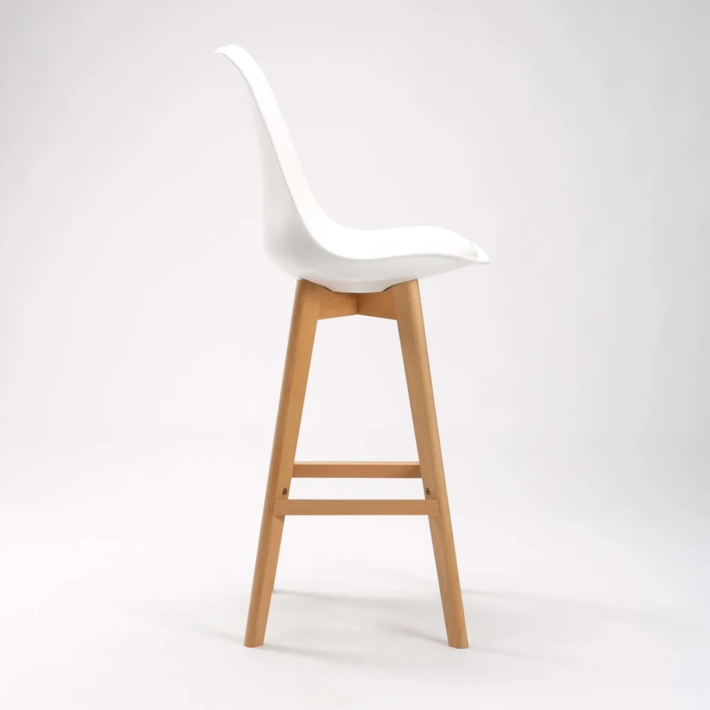 EVA WOODEN LEG BARSTOOL - Image 3