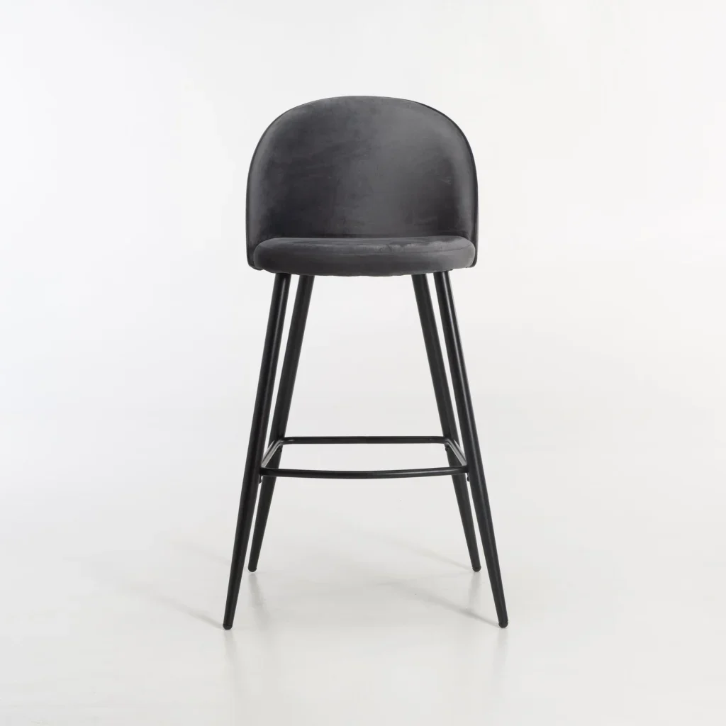 MADDIE VELVET BARSTOOL - Image 2
