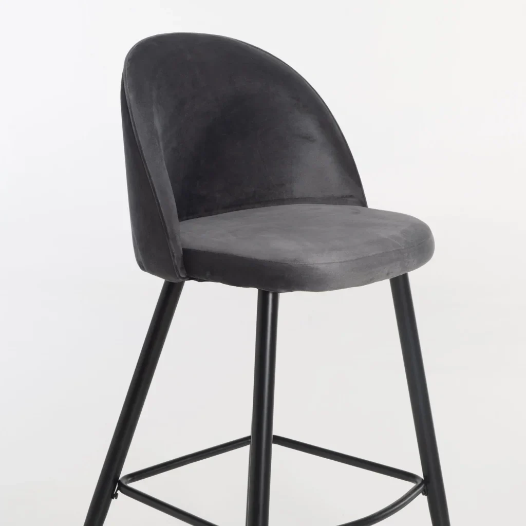 MADDIE VELVET BARSTOOL - Image 5