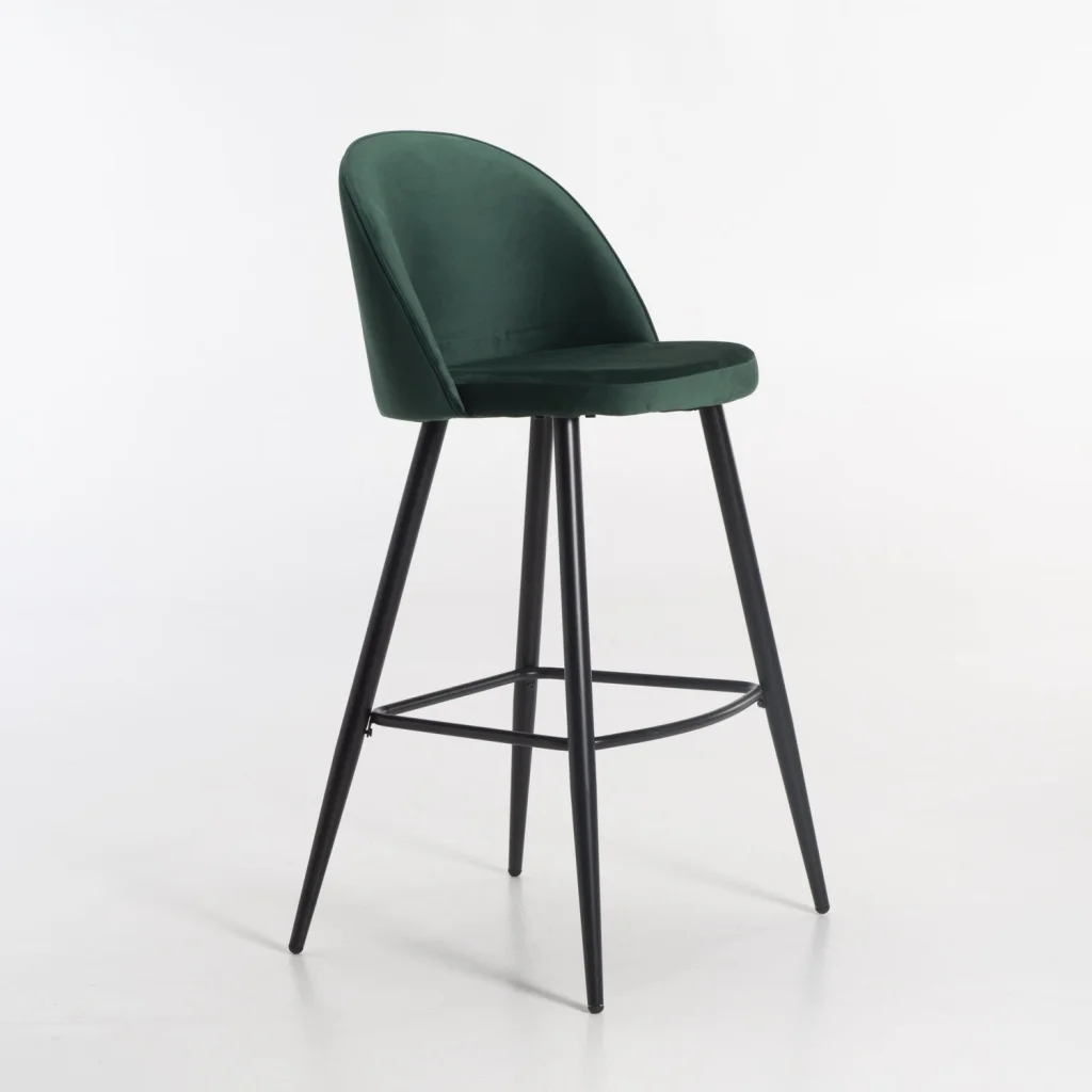 MADDIE VELVET BARSTOOL - Image 6