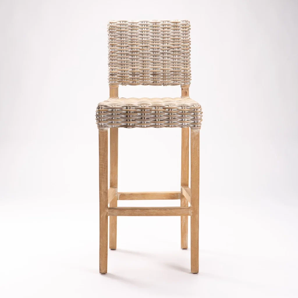 RITA WHITEWASH BARSTOOL - Image 2