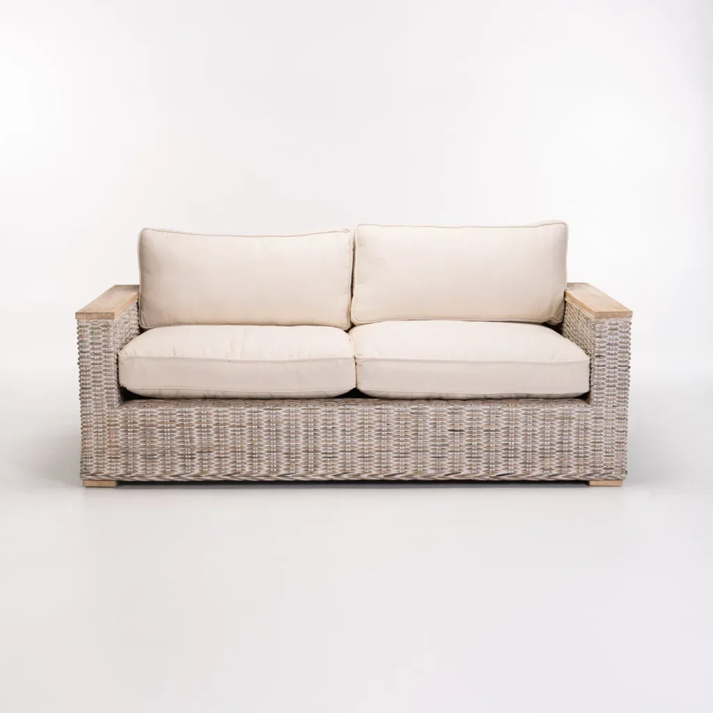 TEGAL KUBU WHITEWASH 2.5 SEATER COUCH - Image 2