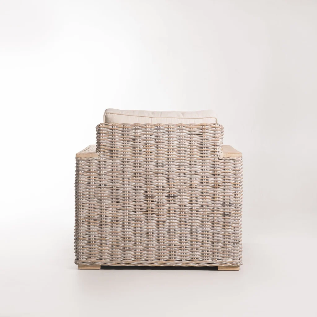 TEGAL KUBU WHITEWASH ARMCHAIR - Image 4