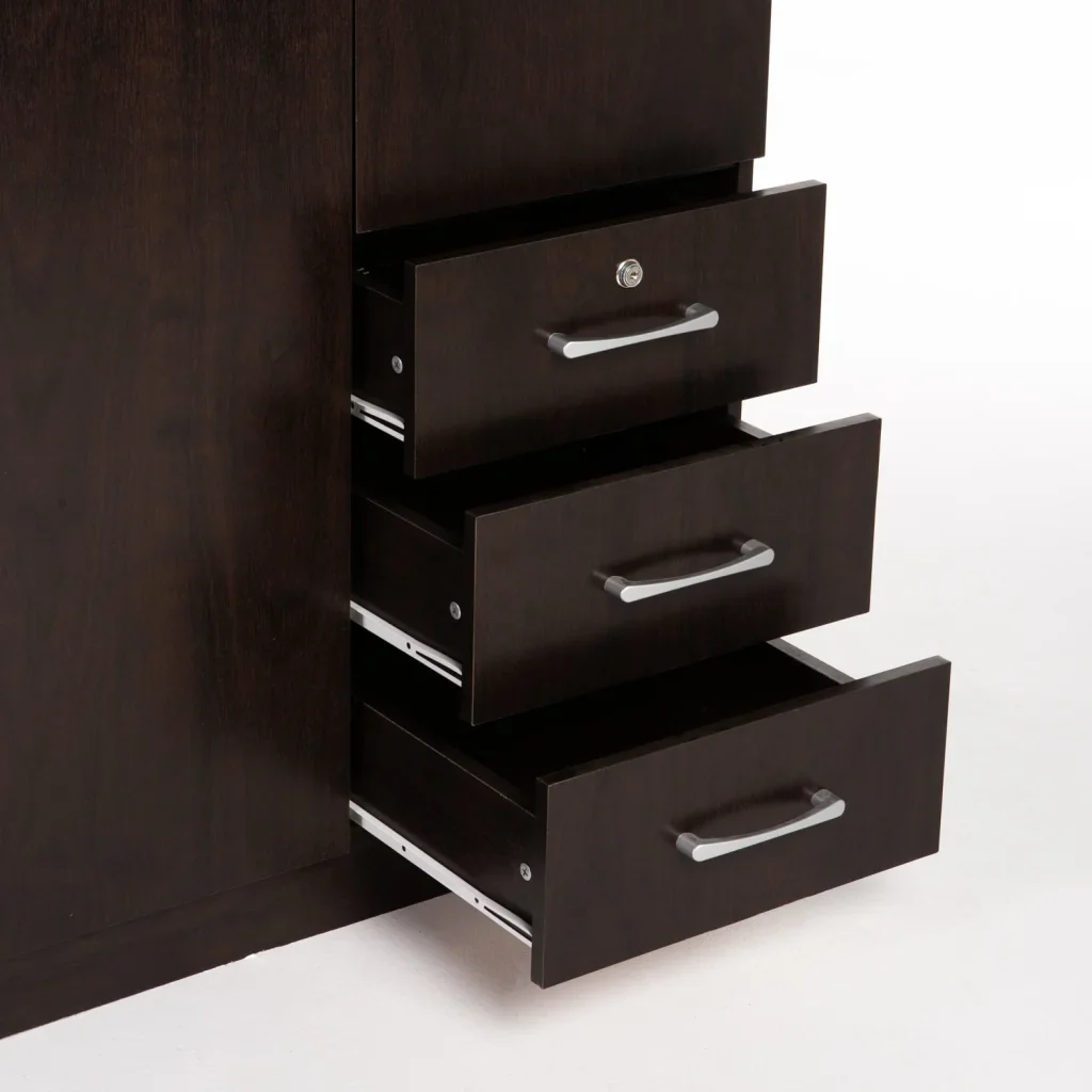 TITAN 3 DOOR 3 DRAWER DELUXE ROBE - Image 12
