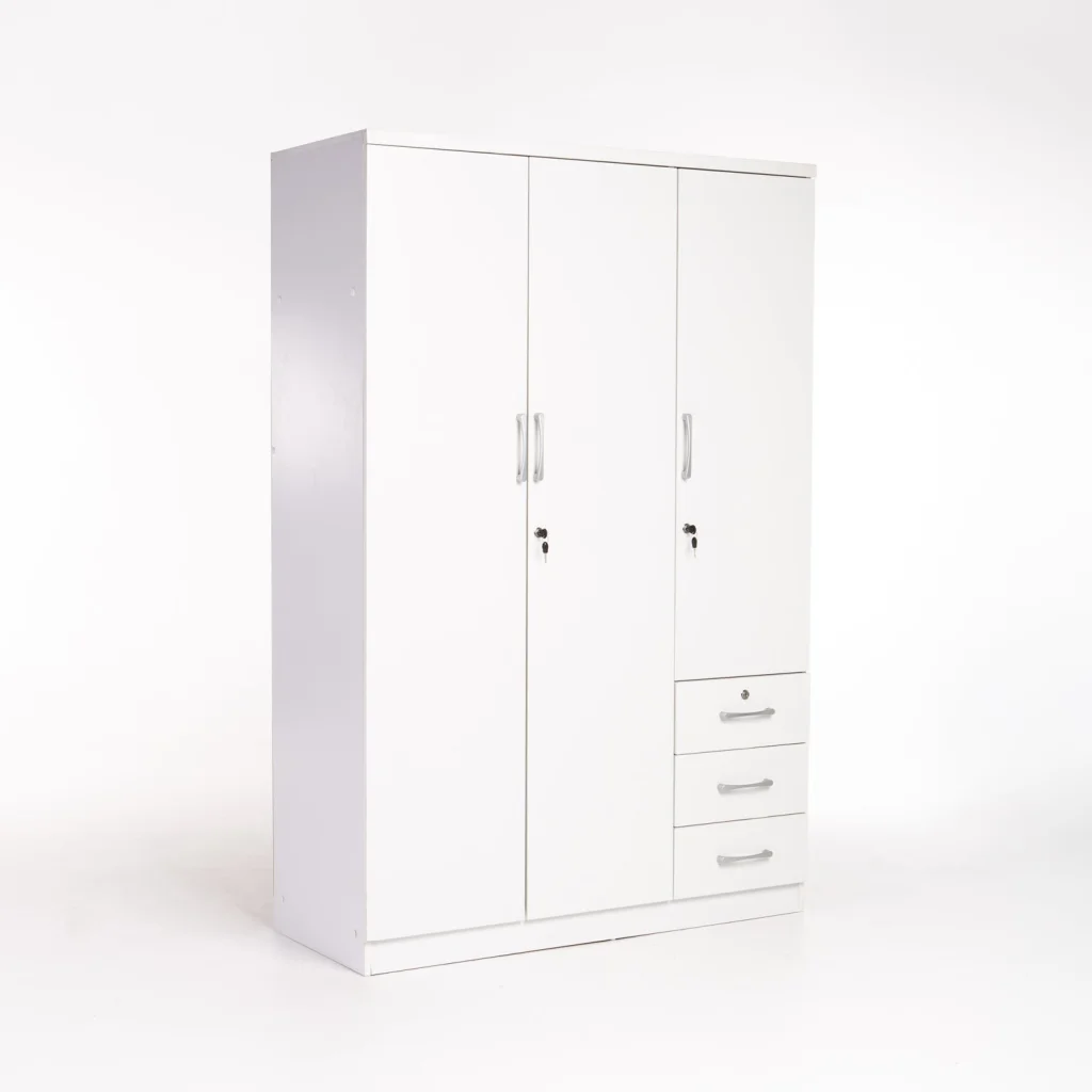 TITAN 3 DOOR 3 DRAWER DELUXE ROBE - Image 5