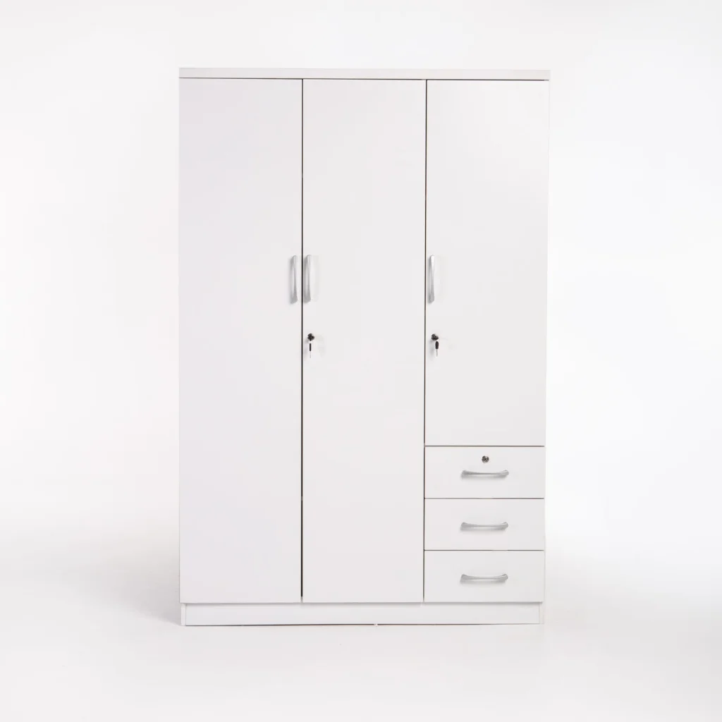 TITAN 3 DOOR 3 DRAWER DELUXE ROBE - Image 6