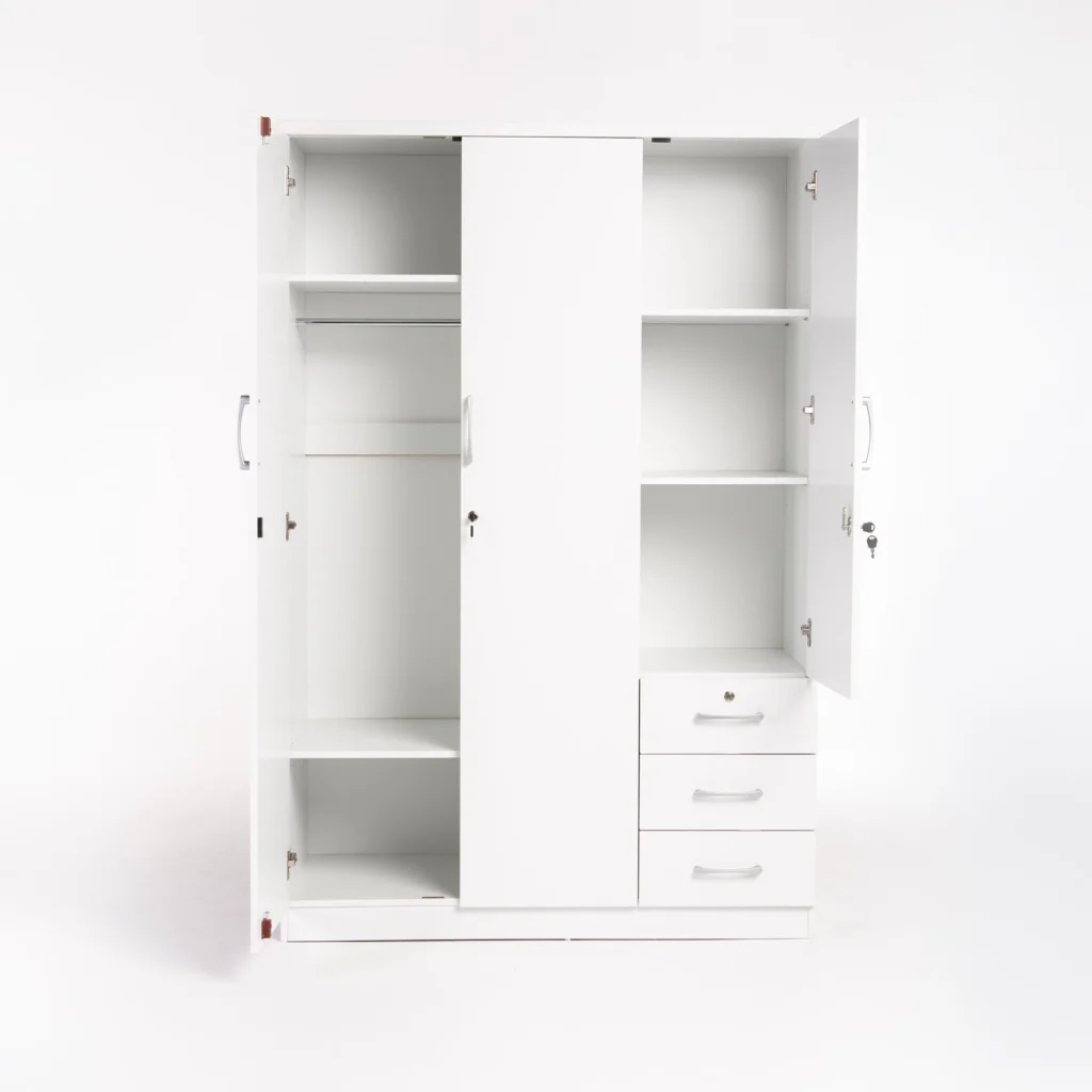 TITAN 3 DOOR 3 DRAWER DELUXE ROBE - Image 7