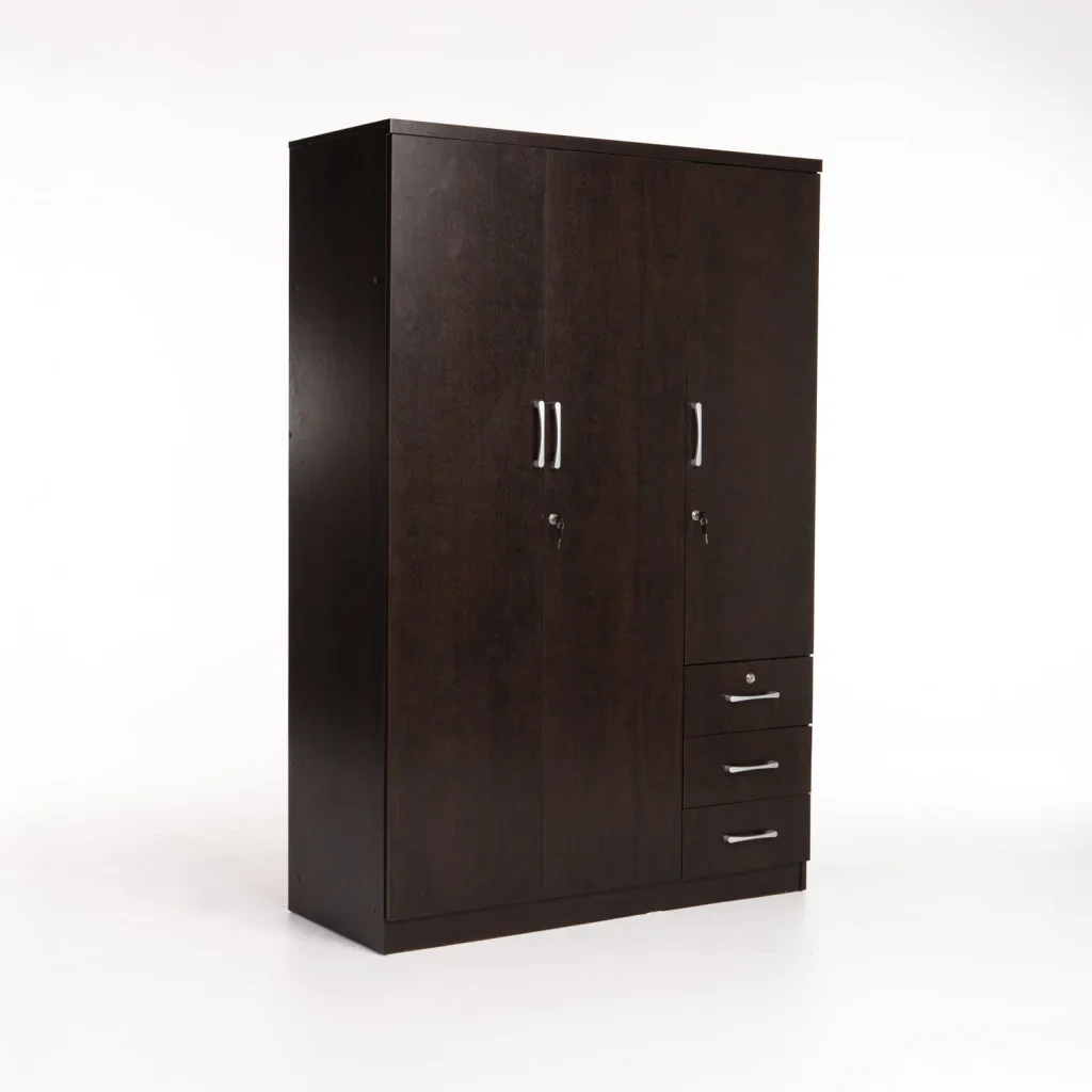 TITAN 3 DOOR 3 DRAWER DELUXE ROBE - Image 9