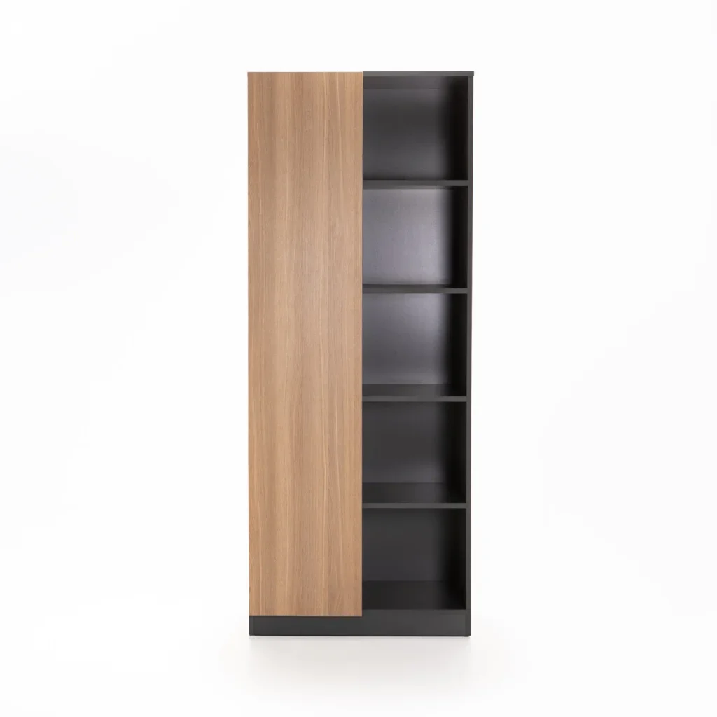 TOGO 1 DOOR 5 SHELF HIGH CABINET - Image 2