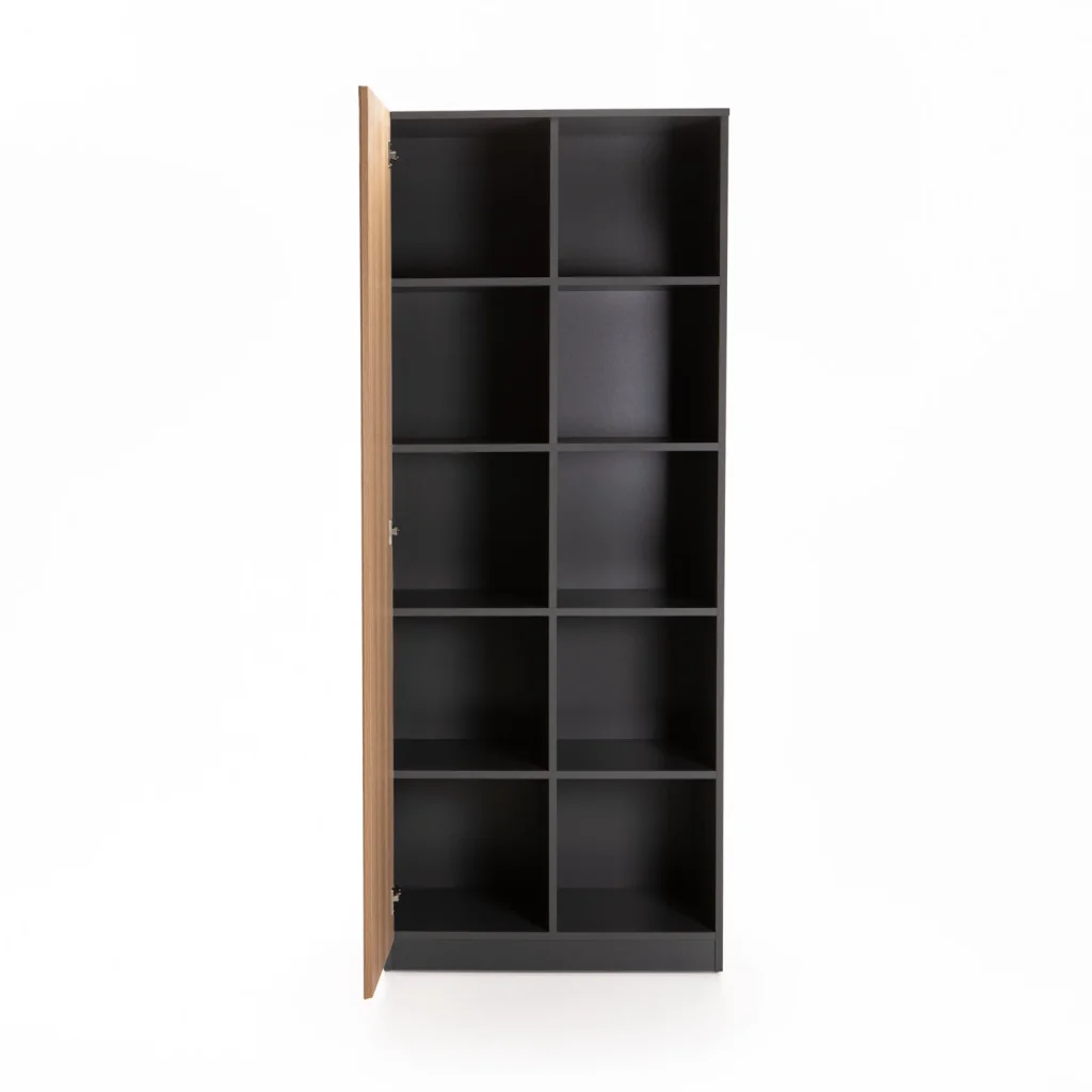 TOGO 1 DOOR 5 SHELF HIGH CABINET - Image 3