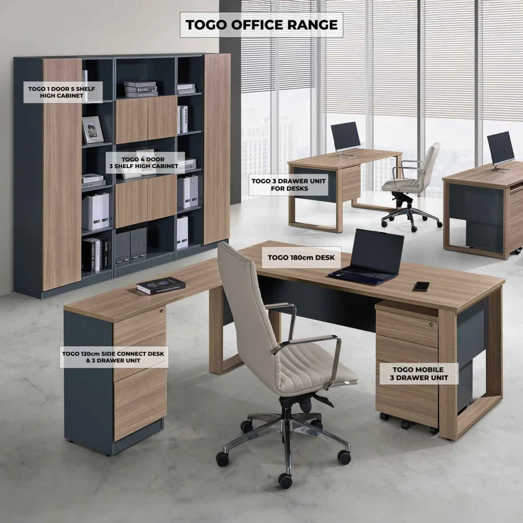 TOGO 1 DOOR 5 SHELF HIGH CABINET - Image 6