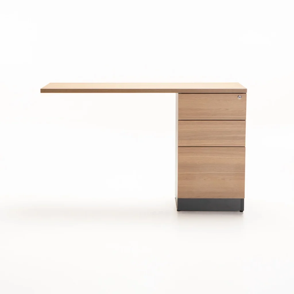 TOGO 120cm SIDE CONNECT DESK & 3 DRAWER UNIT - Image 2