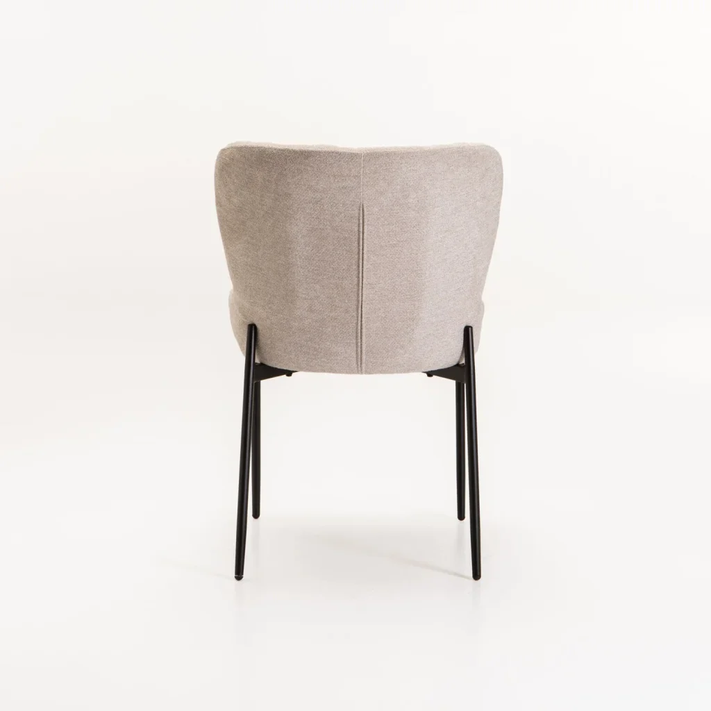 TORI FABRIC DINING CHAIR - Image 4