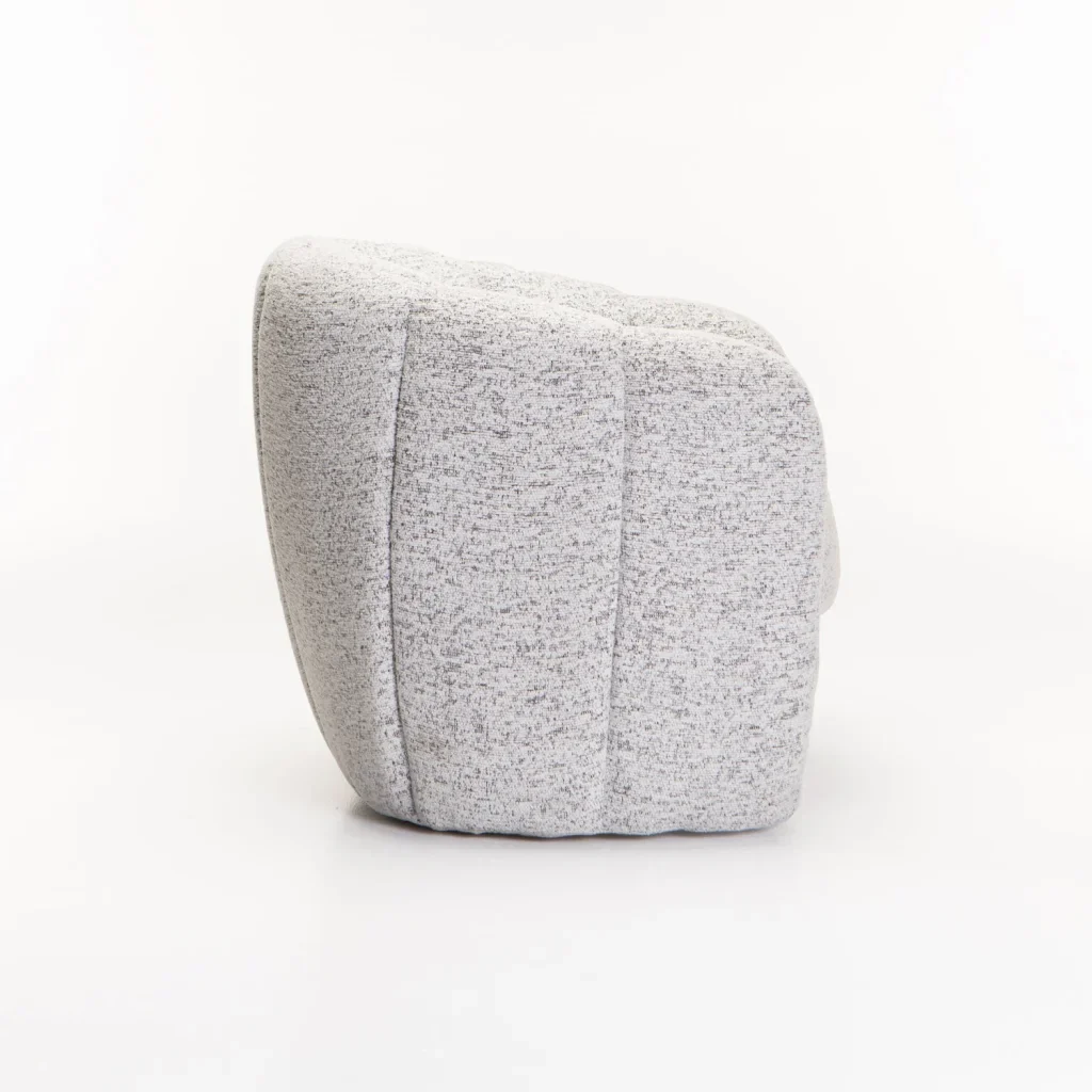 TULIP FABRIC CHAIR - GREY - Image 3