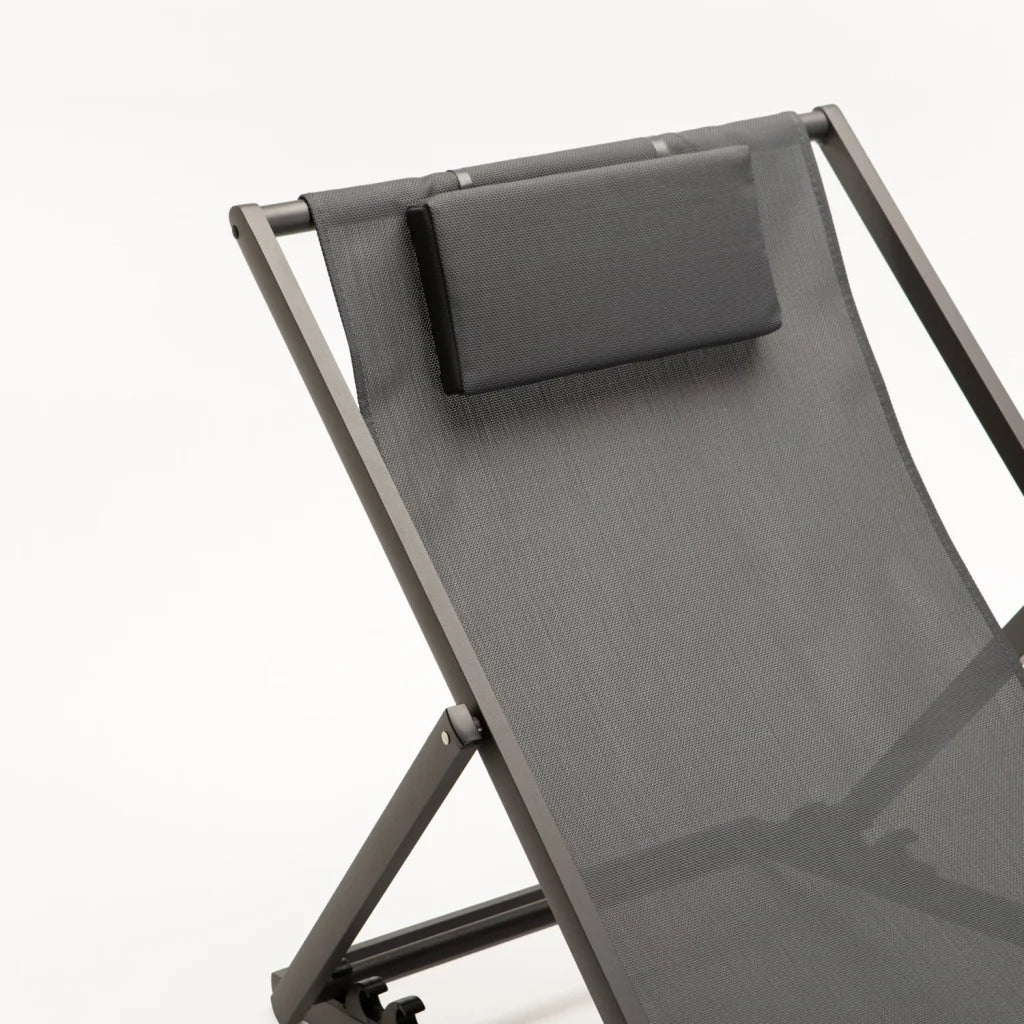 TULUM OUTDOOR SUN CHAIR - DARK GREY - Image 5