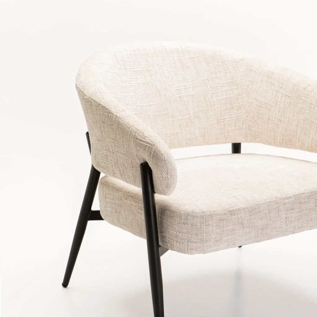 WILLOW TEXTURED FABRIC CHAIR - Image 11