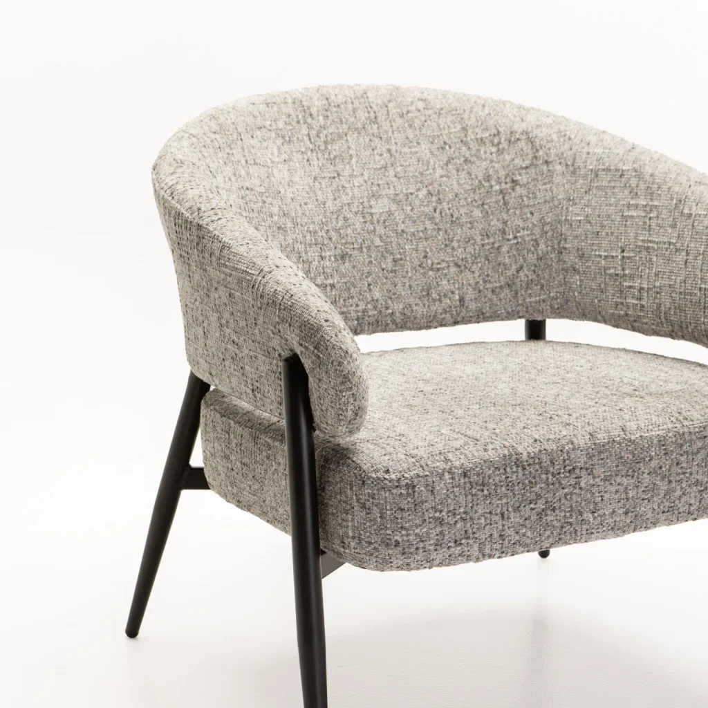 WILLOW TEXTURED FABRIC CHAIR - Image 5
