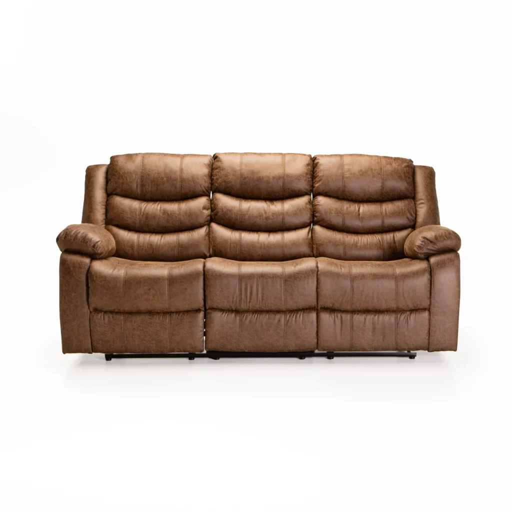 YAZ LUXURY FABRIC 3 SEATER RECLINER - Image 10