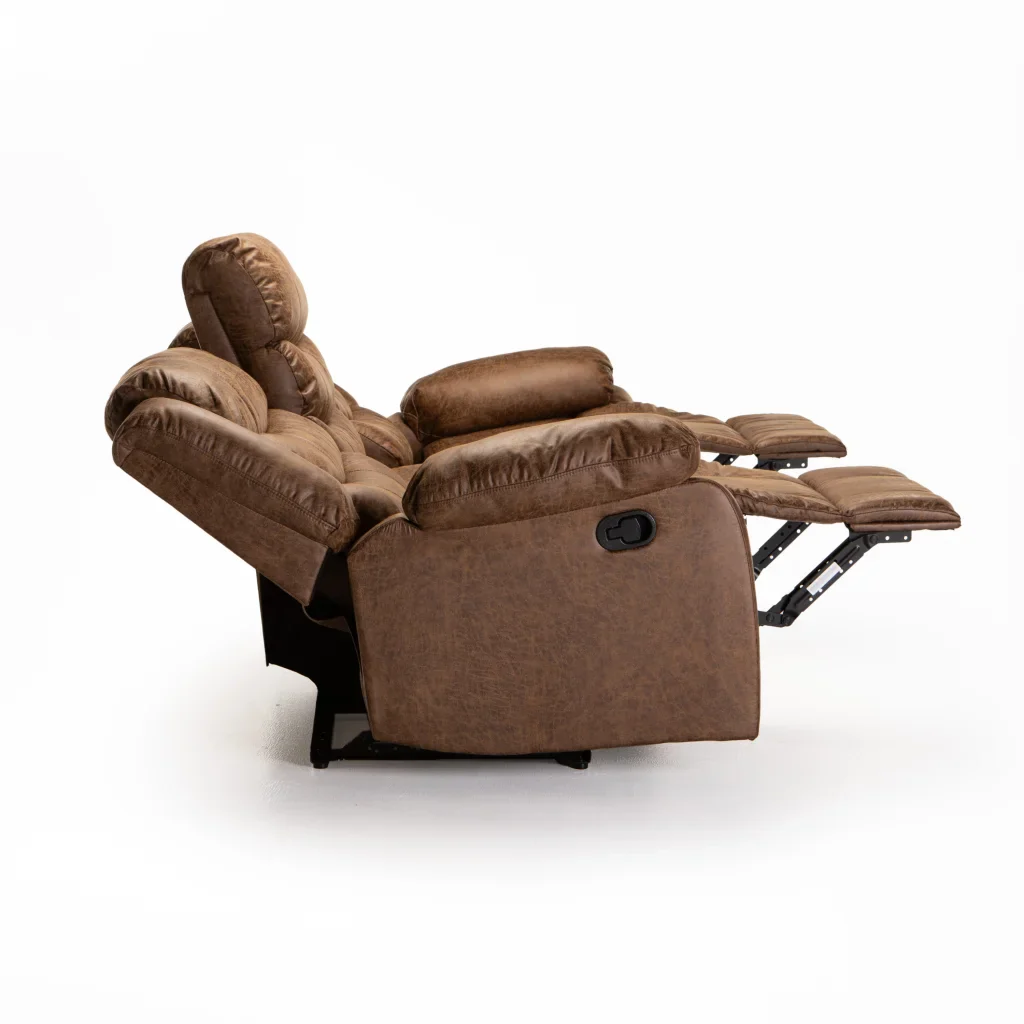 YAZ LUXURY FABRIC 3 SEATER RECLINER - Image 12