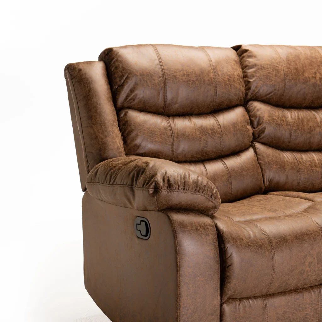 YAZ LUXURY FABRIC 3 SEATER RECLINER - Image 14