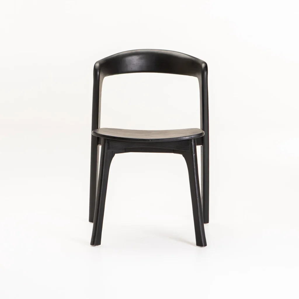 ZARA SOLID WOOD DINING CHAIR - Image 7