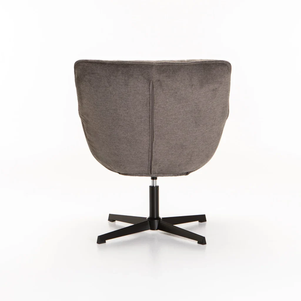 ZARI FABRIC SWIVEL CHAIR - Image 19